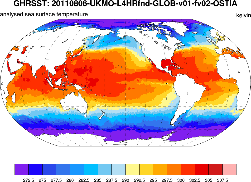 GHRSST: Group for High Resolution Sea Surface Temperature