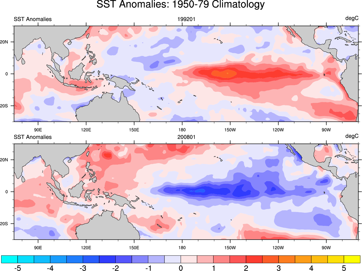 Merged Hadley-NOAA/OI Sea Surface Temperature &  Sea-Ice Concentration (Hurrell et al, 2008)