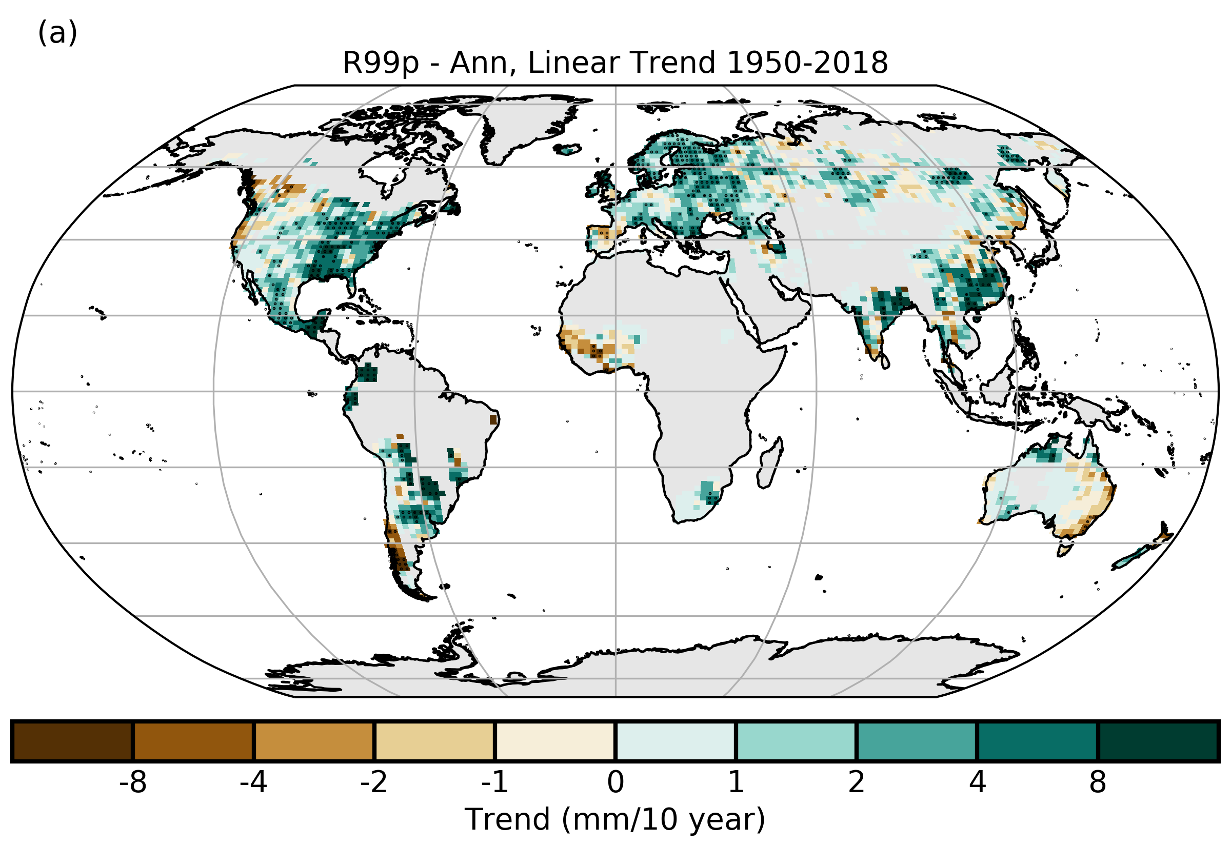 Map of linear trend in R99p https://www.metoffice.gov.uk/hadobs/hadex3/images/HadEX3_R99p_1901-2018_ADW_61-90_1.25x1.875deg_Ann_trend.png