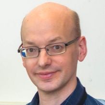 headshot of Dr. Kevin Cowtan (source: https://www.york.ac.uk/chemistry/staff/academic/a-c/kcowtan/)