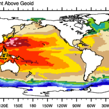 AVISO: Satellite derived  Sea Surface Height above Geoid