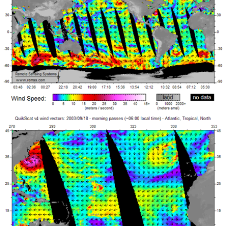 Climate Data Guide QuikSCAT F1