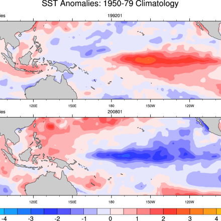 Merged Hadley-NOAA/OI Sea Surface Temperature &  Sea-Ice Concentration (Hurrell et al, 2008)